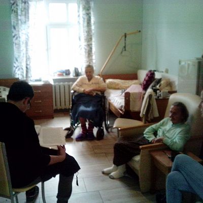 Czytaliśmy „Chatę” w Domu Pomocy Społecznej nr 2 w Lęborku!