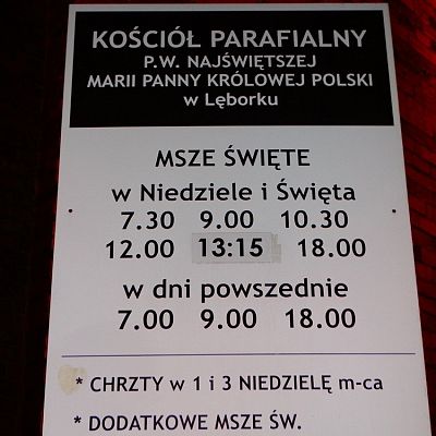 Przyjdź na Mszę św. do kościoła NMP Królowej Polski!