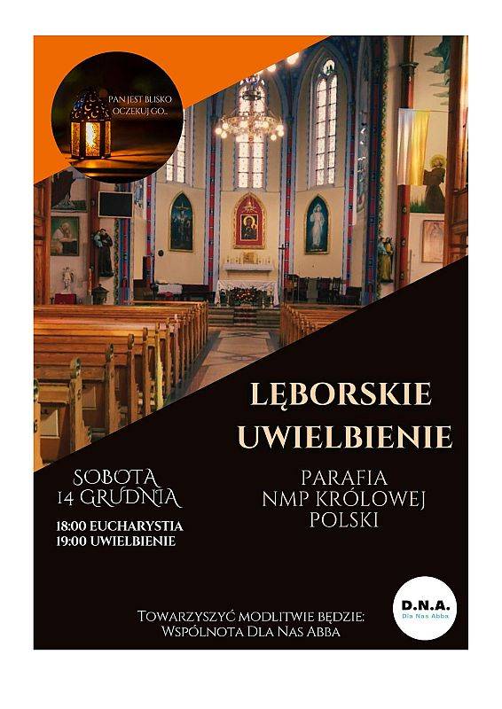 Plakat Lęborskie Uwielbienie