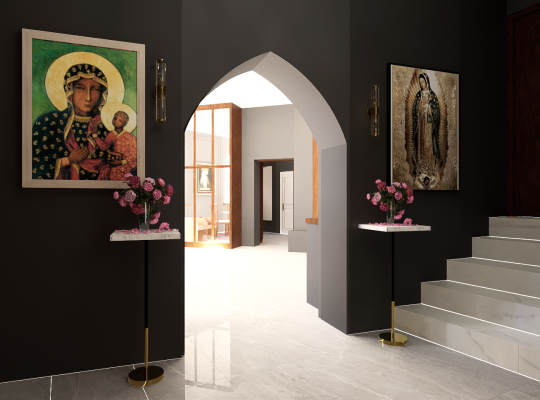 Projekt renowacji zakrystii