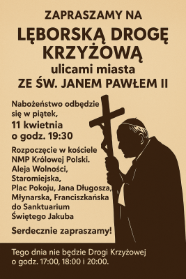 Lęborska Droga Krzyżowa z Janem Pawłem II