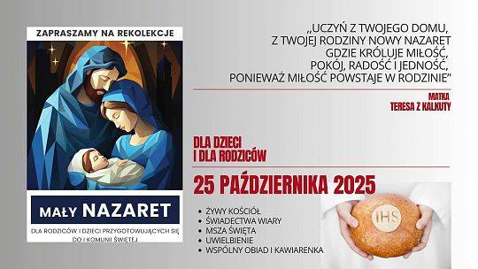 Rekolekcje Mały Nazaret