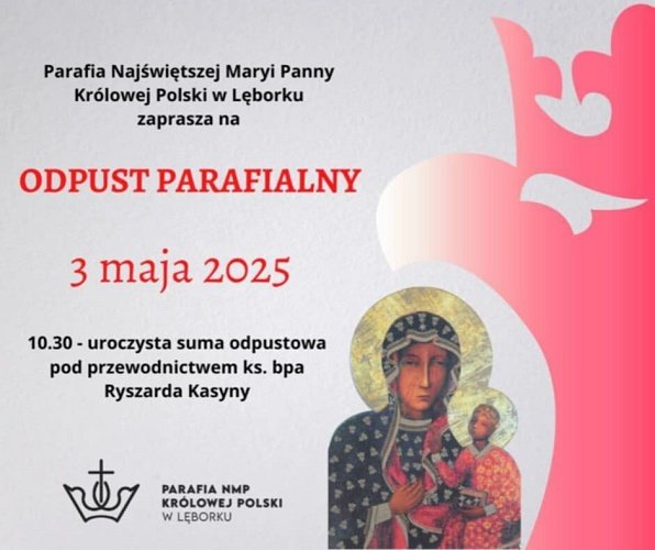 Odpust Parafialny 3 maja godz. 10:30