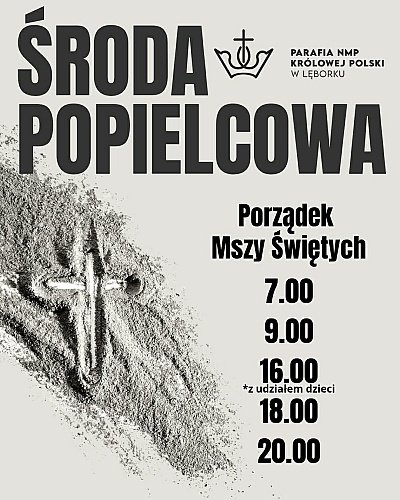 Środa Popielcowa 18.02.2026